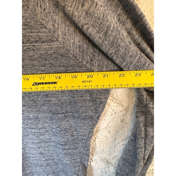 Marine Layer Shirt Men's Size XL Pullover Henley Heather Blue Gray Long Sleeve - Picture 7 of 9